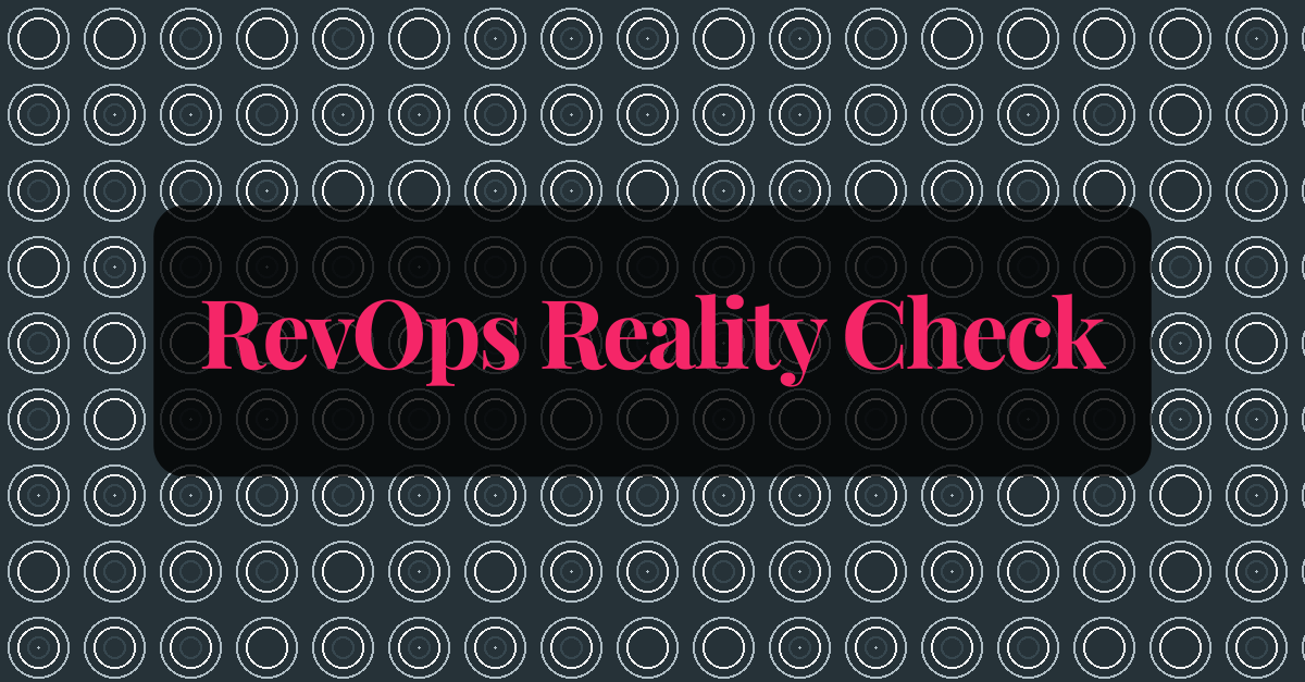 Revenue Operations Reality Check: Why Your Marketing and Sales Teams Still Don't Talk (And What AI Can't Fix)