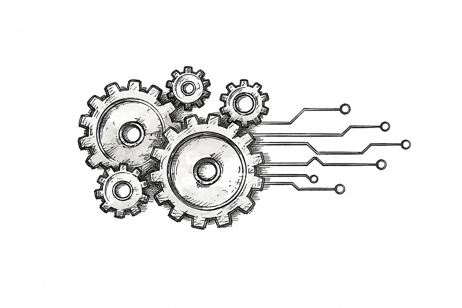 Integration hub connecting scattered tools